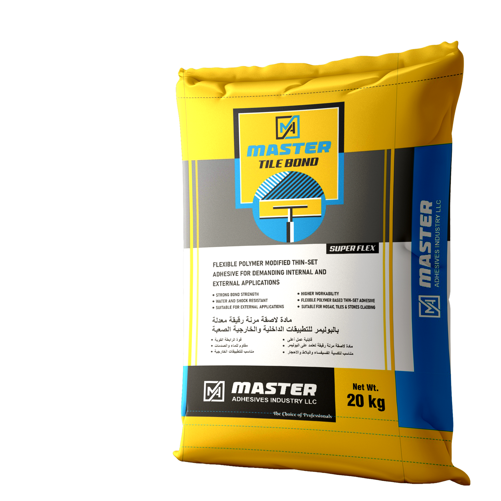Master Bond Super Flex porcelain adhesive